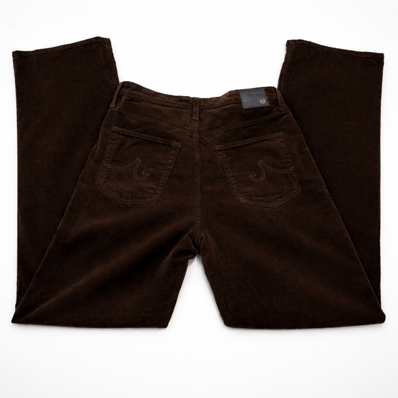 AG Adriano Goldschmied Kora High Rise, Wide Leg Corduroy Women Pants - Picture 3 of 9
